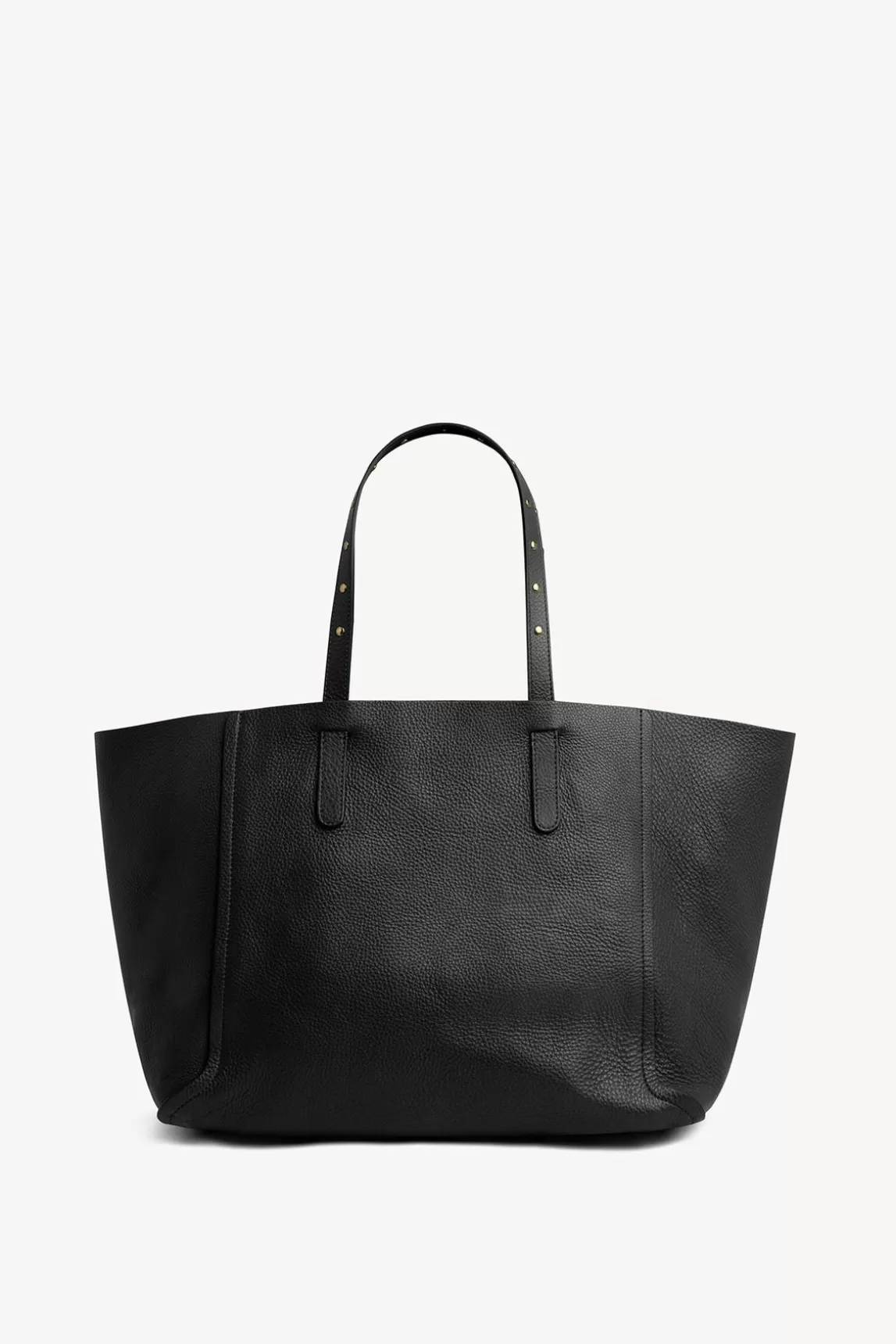 Gerard Darel Cabas En Cuir Graine Noir/Or - Simple 2 Hot