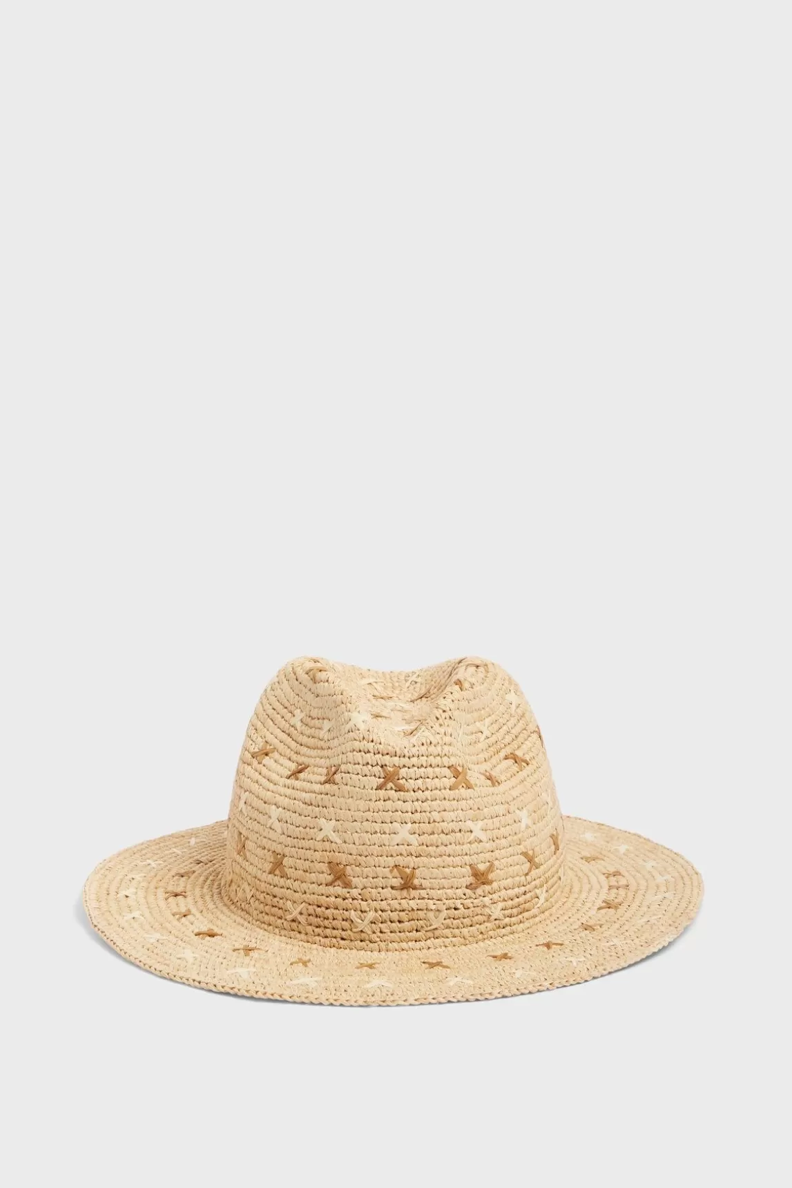 Gerard Darel Chapeau A Motif Bicolore Naturel - Ophelie Shop