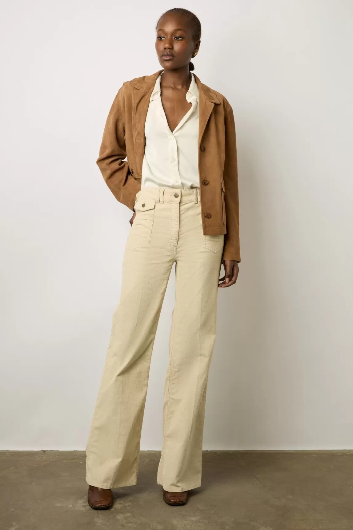 Gerard Darel Chemise Fluide Satinee - Cindy Shop