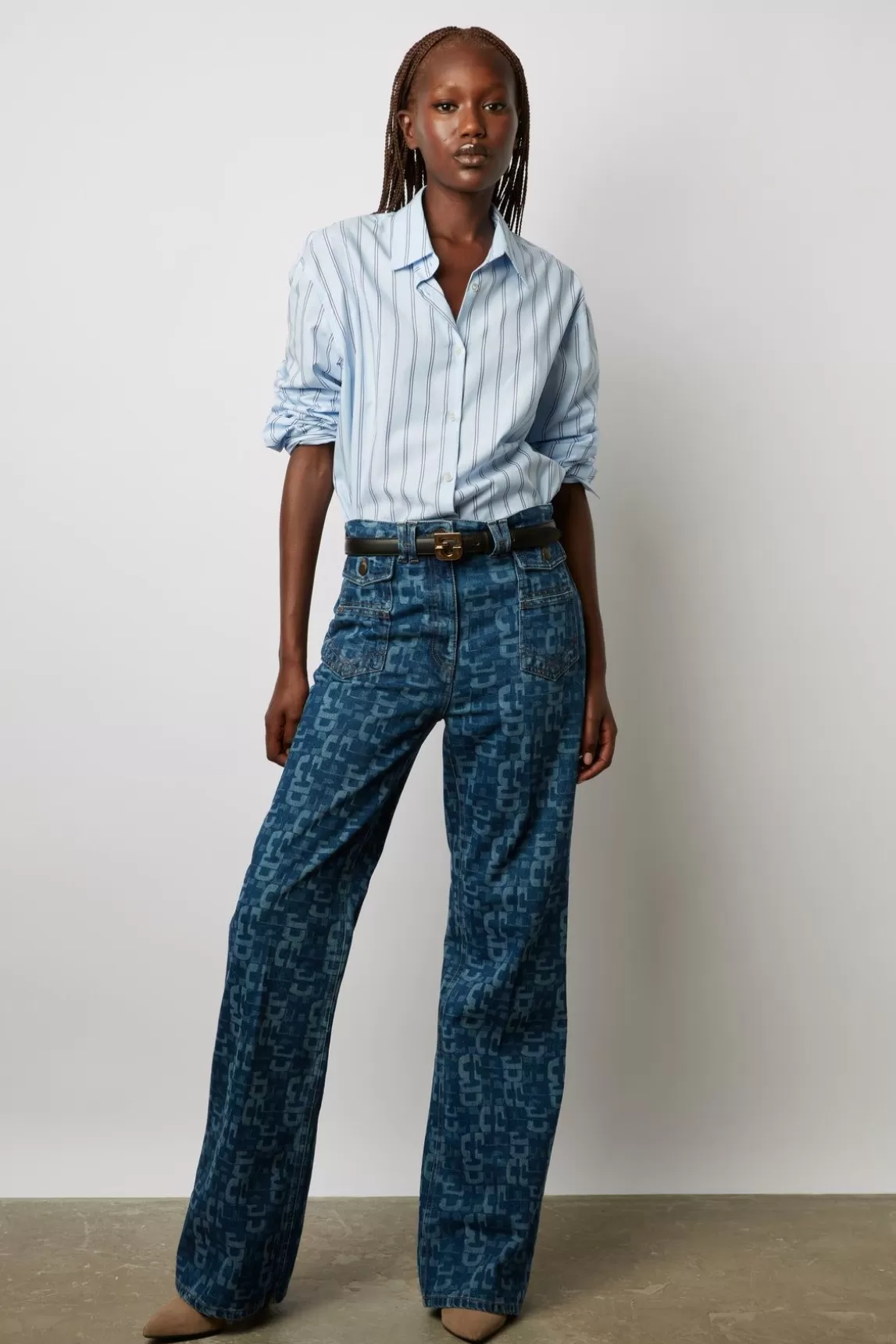 Gerard Darel Jean Flare A Motif Gd Universe - Anna Sale