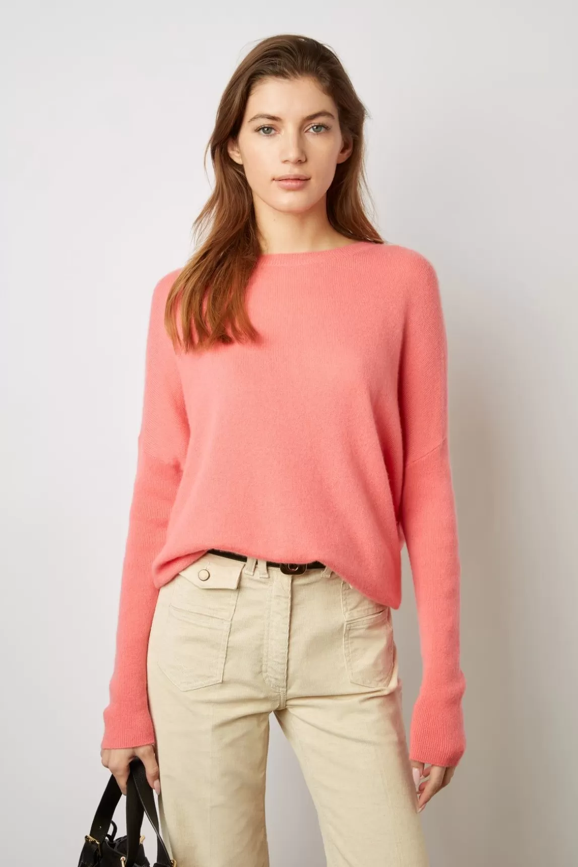 Gerard Darel Pantalon Flare Naturel En Velours - Anna Hot