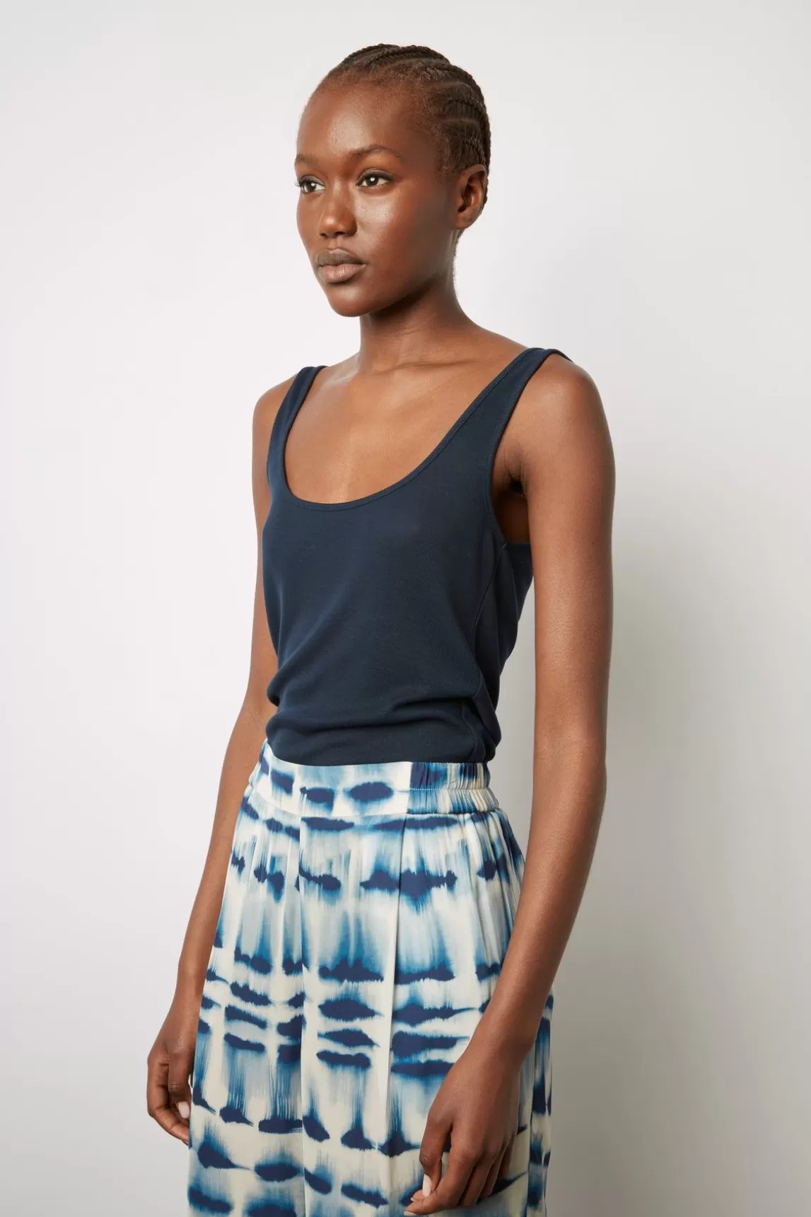 Gerard Darel Pantalon Fluide Tie And Dye Encre - Daiana Best