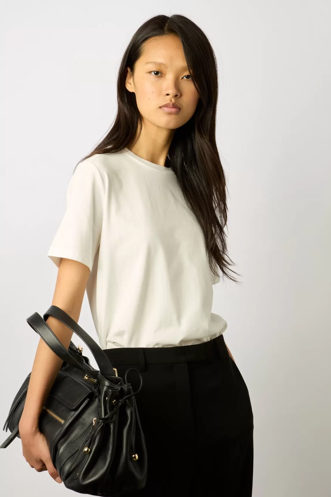 Gerard Darel Pantalon Noir Fluide Noir - Cassiopee Best