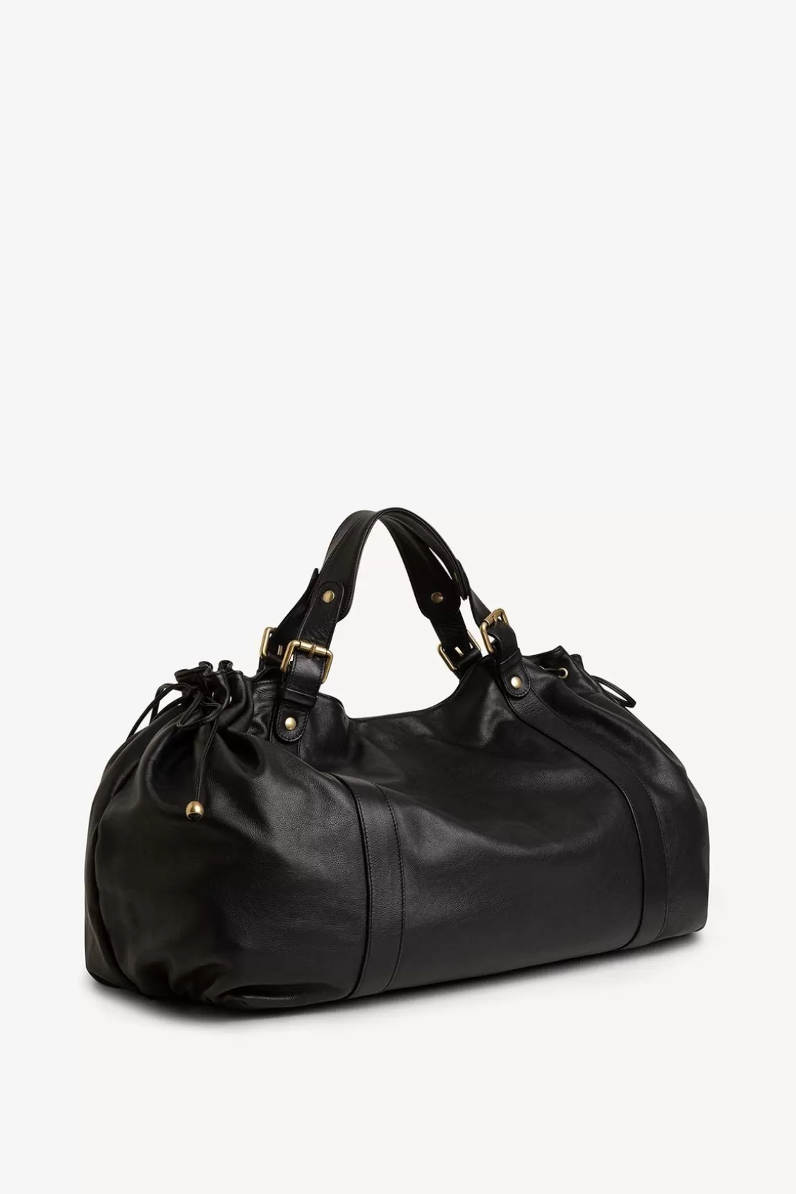 Gerard Darel Sac A Main En Cuir De Veau Noir - 72H Shop