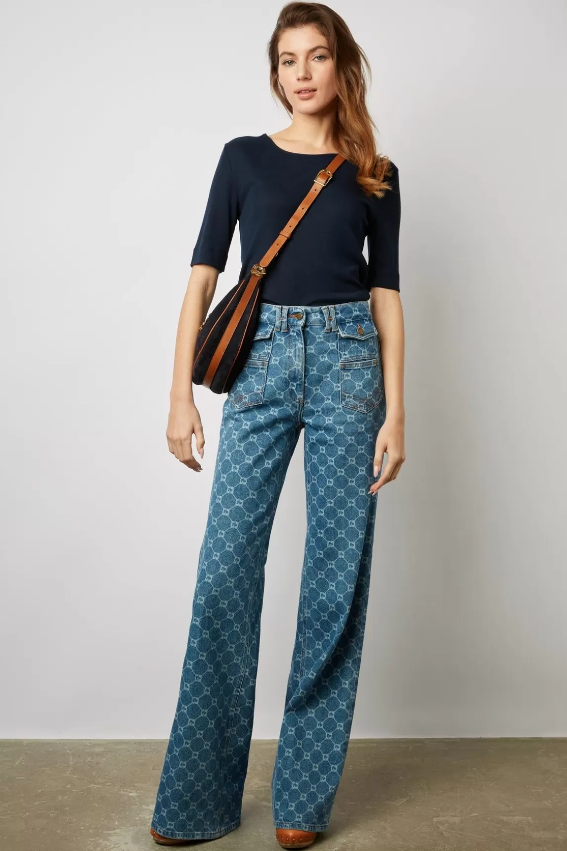 Gerard Darel Tshirt A Fines Cotes Marine - Maggie Best